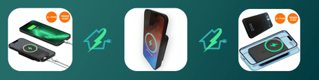Panther Force 10K mAh Wireless Magnetic Power Bank 22.5W PD with 2 Ports + Triple Charging Cable