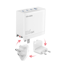120W Ven-Dens USB C Charger 4 in 1 GAN³ Charger Plug For iPad Pro 13 2025 / iPad Pro 11 2025, Superfast Charging Plug With GaN Technology