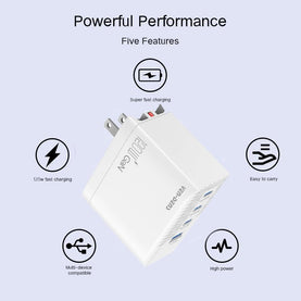 120W Ven-Dens USB C Charger 4 in 1 GAN³ Charger Plug For iPad Pro 13 2025 / iPad Pro 11 2025, Superfast Charging Plug With GaN Technology