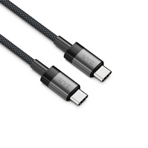 240W Braided High-Speed USB-C to USB-C Cable
