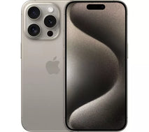 New iPhone 15 Pro 128GB Dual SIM Natural Blue Titanium or Black Titanium
