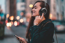 Wireless Headphones 10m Range 500mAh USB-C with Voice Assistant, 21H ANC On, 25H ANC Off, 38H Talk Time & Touch Controls