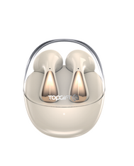 WYEWAVE Wireless Earbuds 10m Bluetooth Range with Transparent Case: 4.5 Hours Listening time