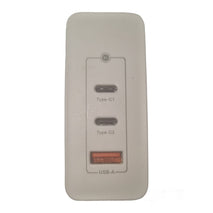 100W Super Fast GaN Mobiles Master Charger UK Plug with 2x USB C and 1x USB A charging ports - interiorautotech