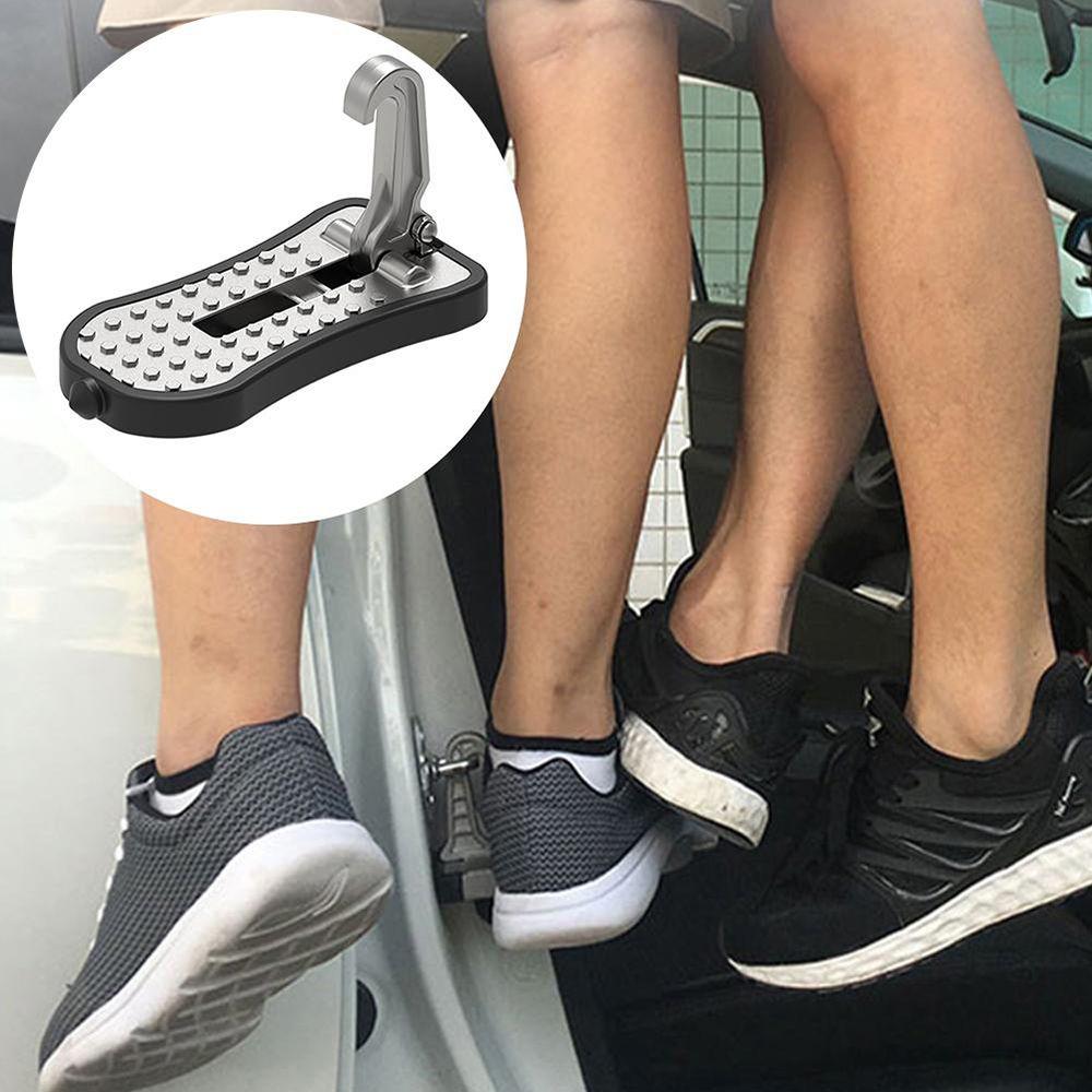 Car Foot Riser Car Foot Assist Pedal, Car Doorstep Vehicle with U Shaped Hook, Easy ...